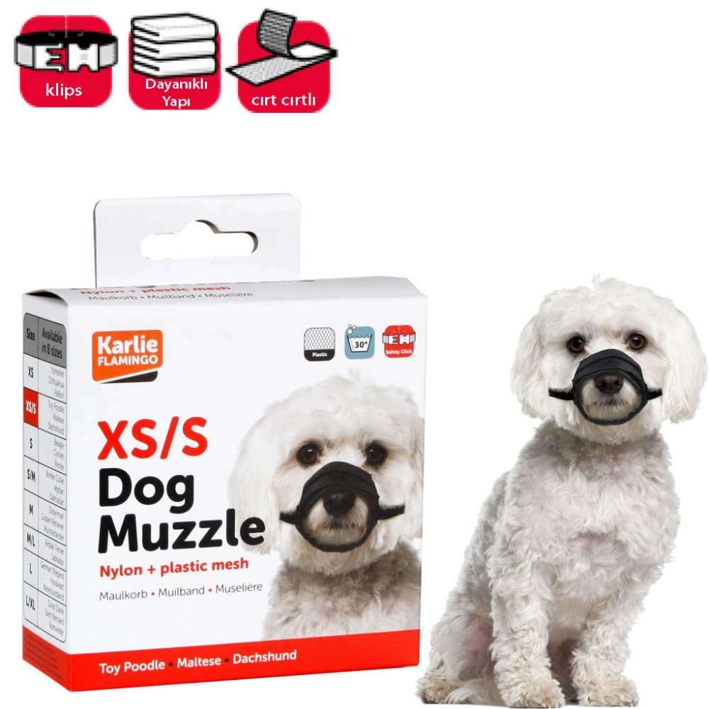 Karlıe Soft Ağızlık 30-45cm Siyah - 1