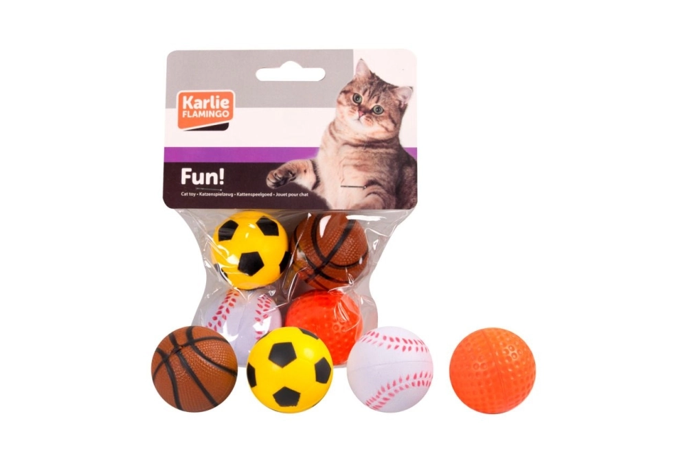 Karlıe Sünger Top Oyuncak 4cm 4lü - 1