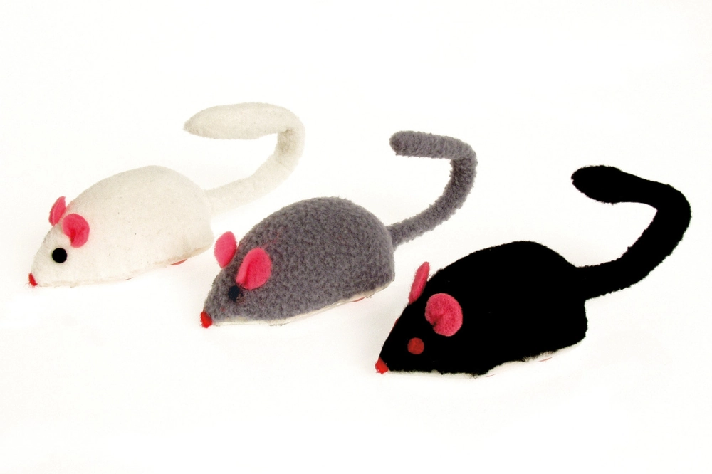 Karlıe Tekerli Fare 8x4cm Kar. Renkli - 1