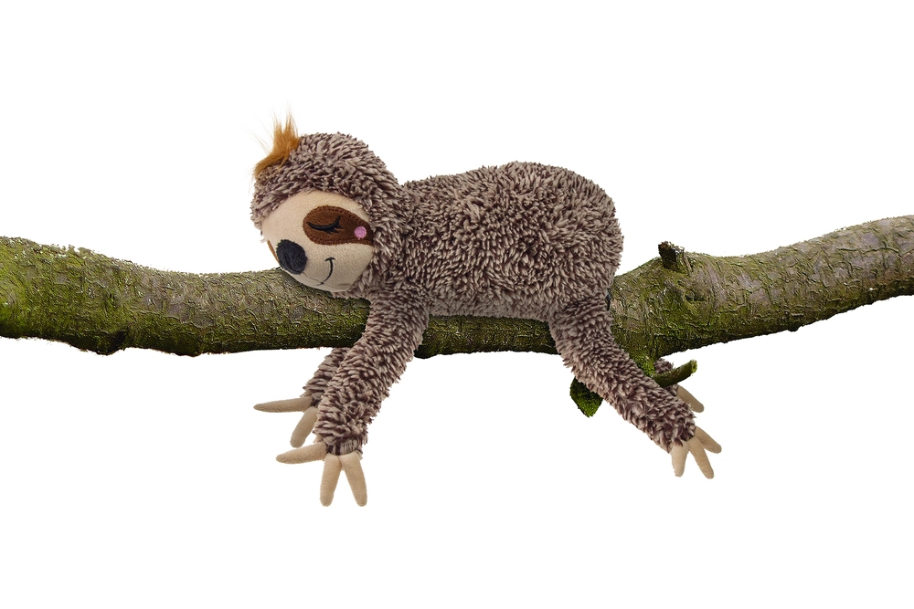 Karlıe Tembel Hayvan Figürlü Peluş Evcil Hayvan Oyuncağı - 1