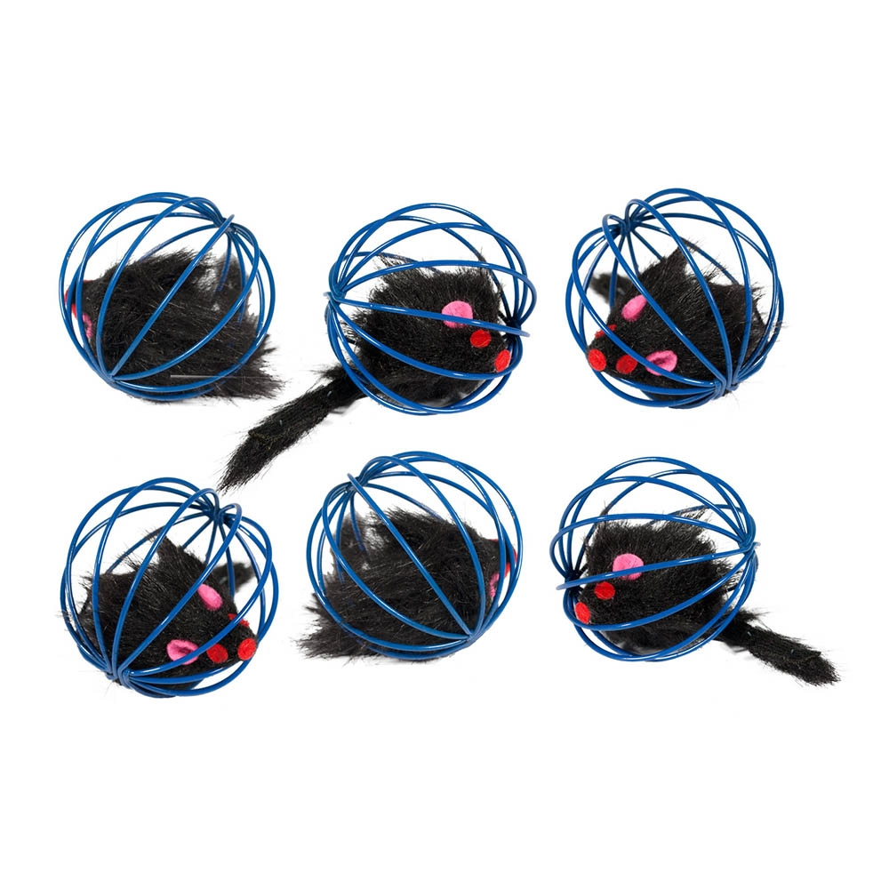 Karlıe Top İçinde Peluş Fare 5 Cm - 1