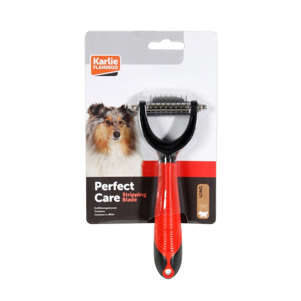 Karlıe Uzun Tüyler İçin Bıçaklı Tarak 8x7.5x3.5 S - 2