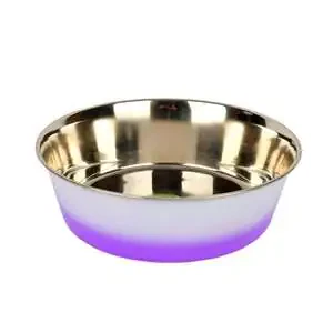 KE 1300DS Çift Renkli Çelik Mama Kabı 13 cm - 2