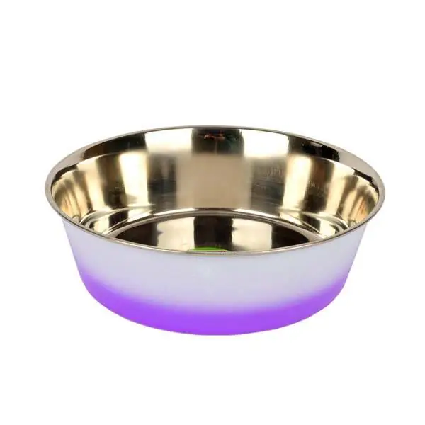 KE 1300DS Çift Renkli Çelik Mama Kabı 13 cm - 2