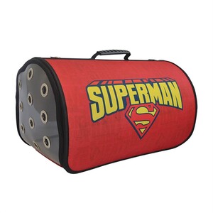 Süperman Kedi Taşıma Çantası Büyük Boy - 1