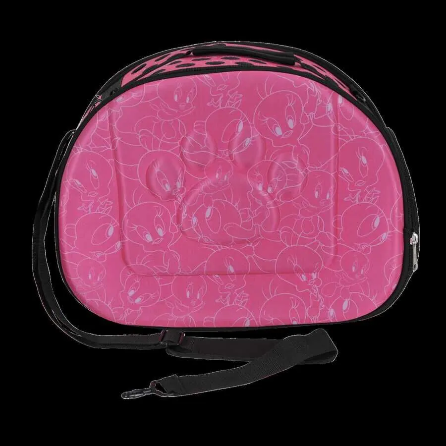 Tweety 3D Eva Kedi Taşıma Çantası Pembe - 2