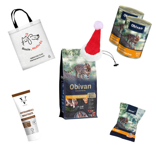 Kedilere Özel Yılbaşı Paketi Gold - 2