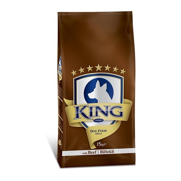 King Biftekli Yetişkin Köpek Maması 15 Kg - 1