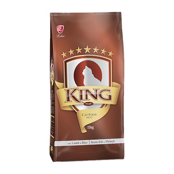 King Kuzu Etli Kedi Maması 15 Kg - 1
