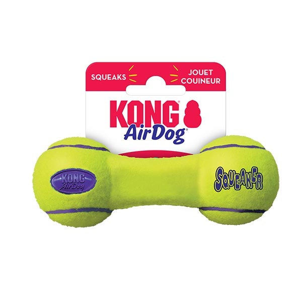 Kong AirDog Dambıl Şeklinde Köpek Oyuncağı S - 1