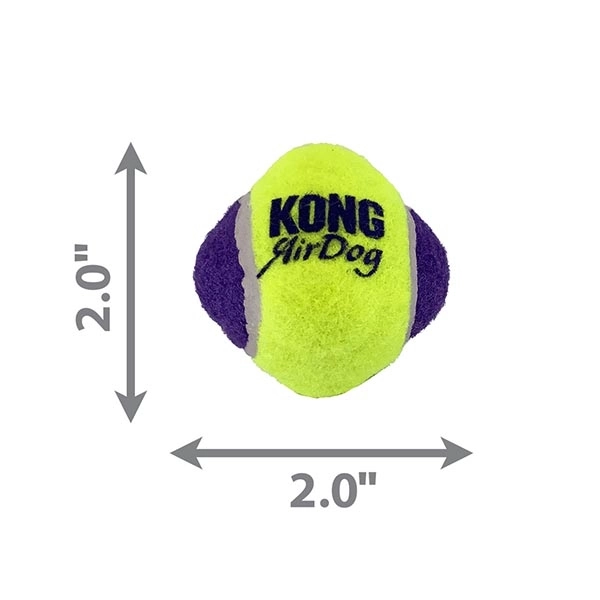 KONG AirDog Yumru Top Şeklinde Sesli Köpek Oyuncağı XS/S - 2