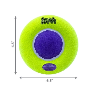 KONG AirDog Yuvarlak Şekilde Sesli Köpek Oyuncağı M/L - 2