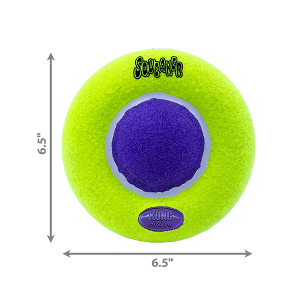 Kong AirDog Yuvarlak Şekilde Sesli Köpek Oyuncağı M/L - 2