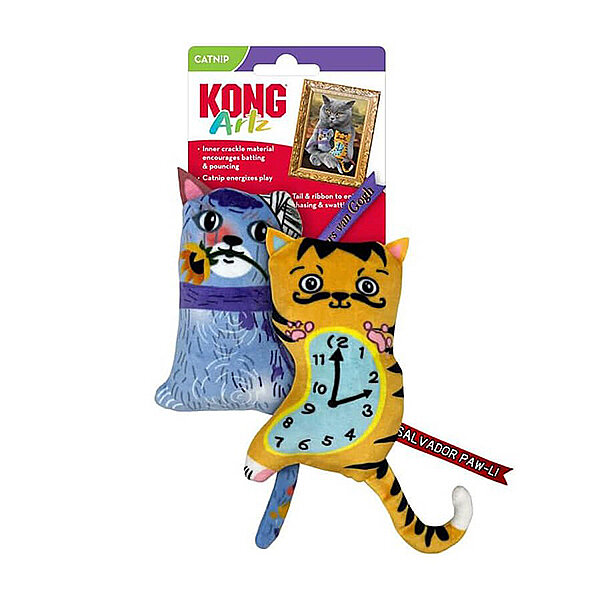 Kong Artz Dali/Van Gogh Catnipli Kedi Oyuncağı 2'Li - 1