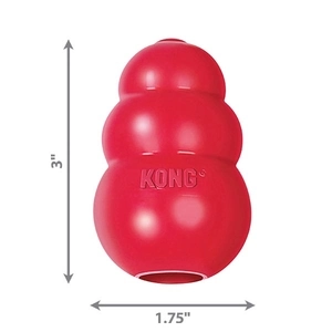KONG Classic Küçük Hayvanlar için Isırma Oyuncağı S - 2