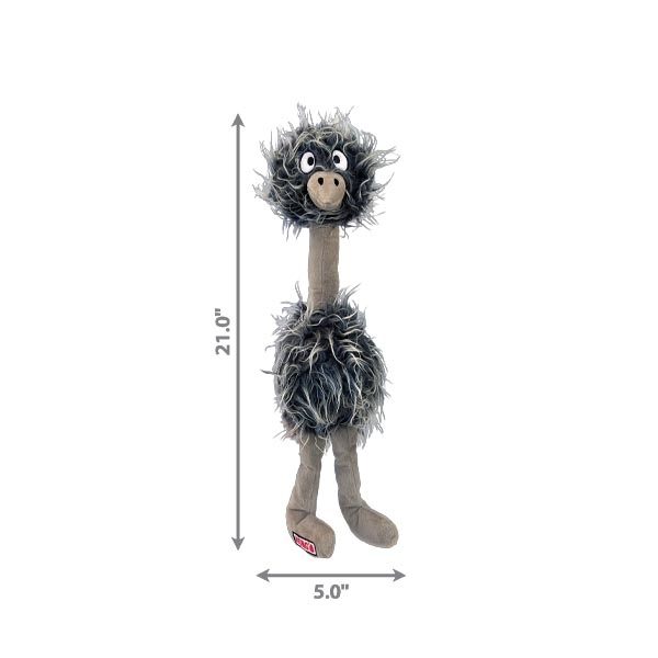 KONG Comfort Jumbo Bird Flamingo Şeklinde Peluş Köpek Oyuncağı XL - 2