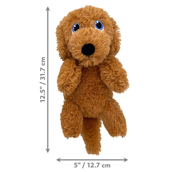 KONG Comfort Pups Goldie Köpek Şeklinde Peluş Köpek Oyuncağı M - 2