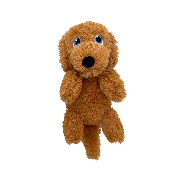 KONG Comfort Pups Goldie Köpek Şeklinde Peluş Köpek Oyuncağı M - 1