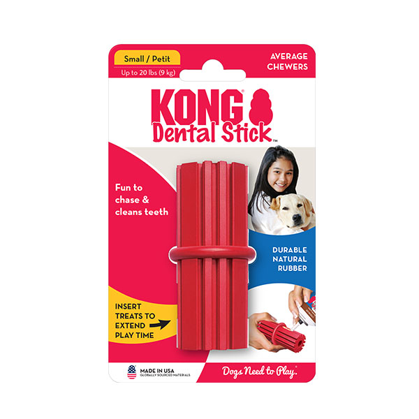 Kong Dental Stick Diş Temizliği Sağlayan Çok Amaçlı Köpek Oyuncağı L - 1