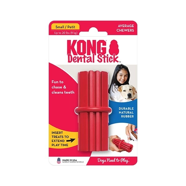 KONG Dental Stick Diş Temizliği Sağlayan Çok Amaçlı Köpek Oyuncağı M - 1