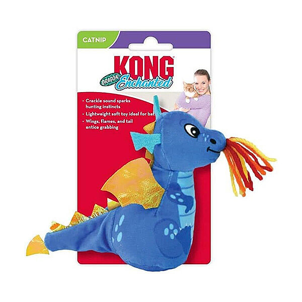 Kong Enchanted Peluş Ejderha Kedi Oyuncağı