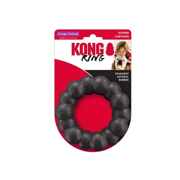 KONG Extreme Yüzük Şeklinde Köpek Oyuncağı Ultra Sert XL - 1