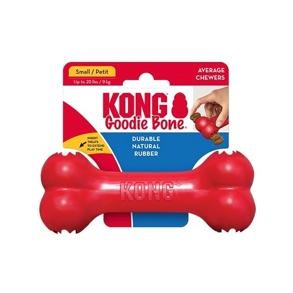 KONG Goodie Bone Kemik Şeklinde Çok Amaçlı Köpek Oyuncağı M - 1