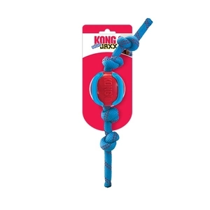 KONG Jaxx Brights Sandviç Şeklinde İp Uzantılı Köpek Oyuncağı M - 1