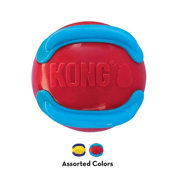 KONG Jaxx Brights Sandviç Şeklinde Köpek Oyuncağı L - 2