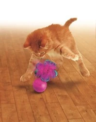 Kong Kedi Tüylü Oyun Topu 13,5cm - 5