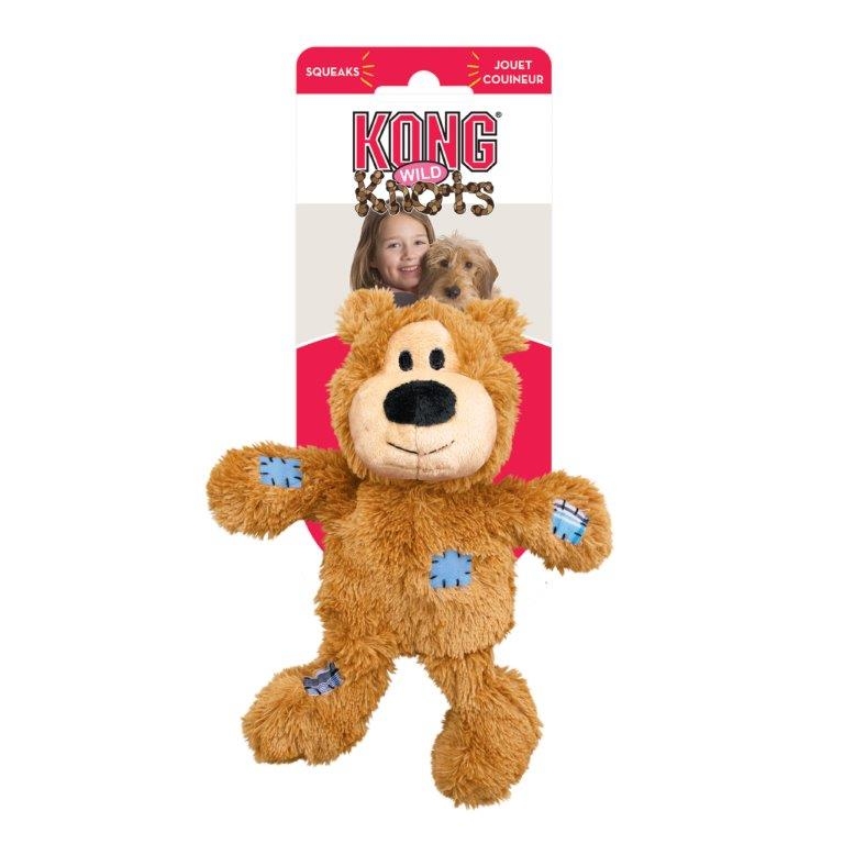 Kong Knots Ayı Köpek Oyuncağı M-L 26cm - 1