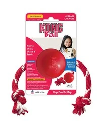 Kong Köpek İpli Oyun Topu S 6,5cm - 3