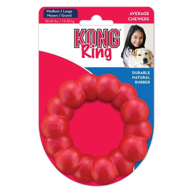 Kong Köpek Oyuncak, Ring, M-L Irk 14cm - 1