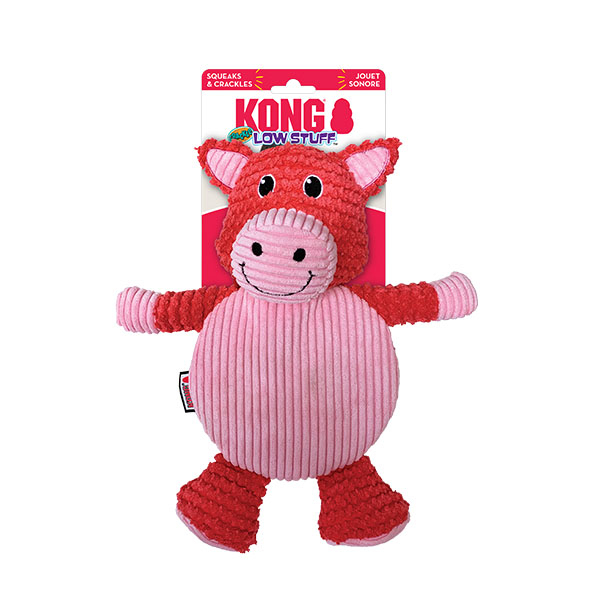 Kong Low Stuff Gülen Surat Detaylı Peluş Köpek Oyuncağı 29 cm - 1
