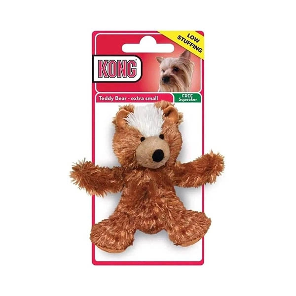 KONG Plush Noys Peluş Ayıcık Köpek Oyuncağı XS - 1