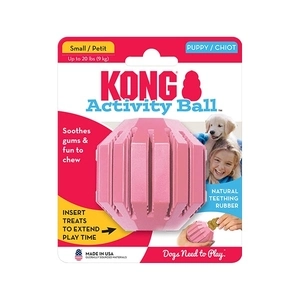 KONG Puppy Activity Yavru Köpekler için Çok Amaçlı Aktivite Oyuncağı S - 1