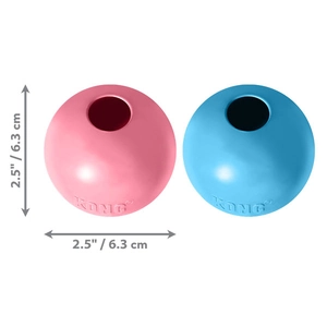 KONG Puppy Ball Delikli Top Şeklinde Çok Amaçlı Yavru Köpek Oyuncağı M/L - 3