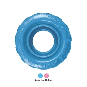 KONG Puppy Tires Delikli Tekerlek Şeklinde Çok Amaçlı Yavru Köpek Oyuncağı M/L - 1