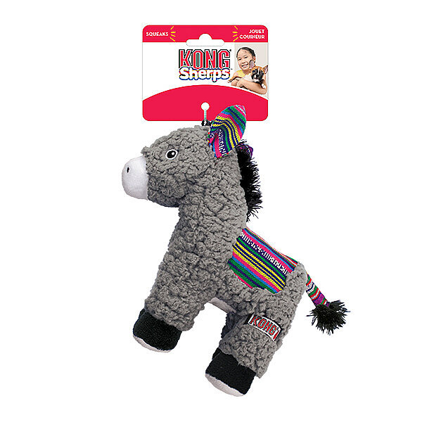 Kong Sherps Eşek Şeklinde Peluş Köpek Oyuncağı M
