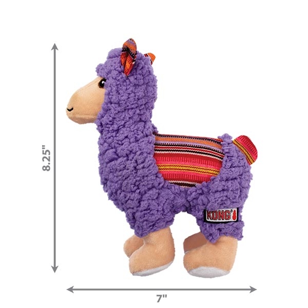 KONG Sherps Lama Şeklinde Peluş Köpek Oyuncağı M - 2