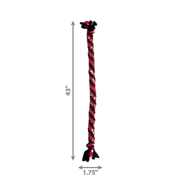 KONG Signature Rope Mega Çift Düğümlü İp Köpek Oyuncağı 101 cm - 2