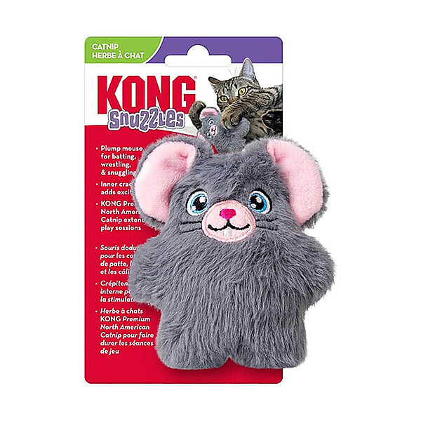 Kong Snuzzles Catnipli Peluş Fare  Kedi Oyuncağı