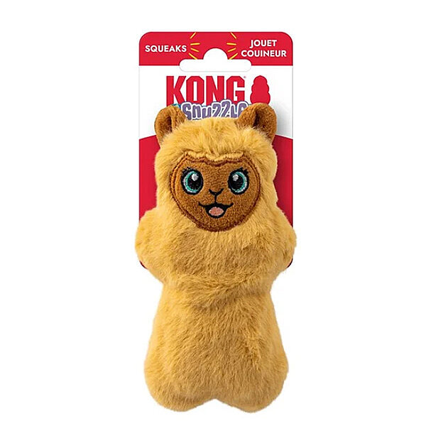 Kong Snuzzles Mini Llama Sesli Peluş Köpek Oyuncağı [XS]