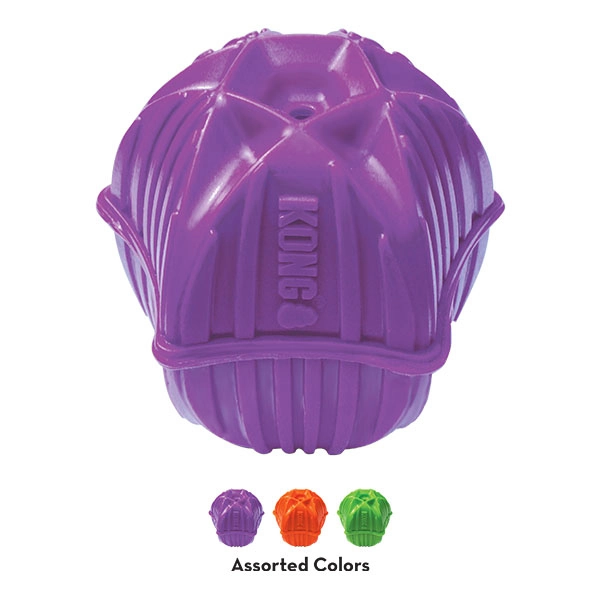 KONG Squeezz Orbitz Top Şeklinde Ses Çıkaran Köpek Oyuncağı M/L - 2