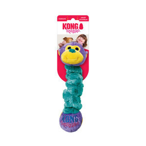 KONG Squigles Tavşan Figürlü Peluş Köpek Oyuncağı S