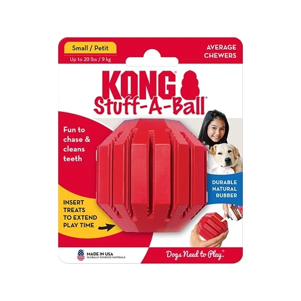 KONG Stuff-A-Ball Çok Amaçlı Köpek Oyuncağı S - 1