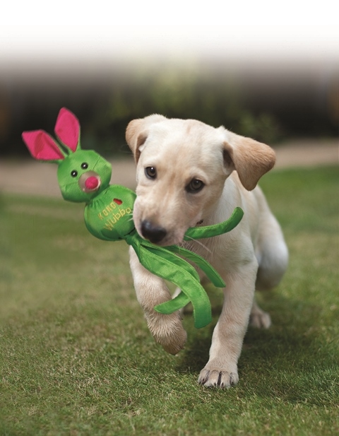 Kong Wubba Friend Sesli Köpek Oyuncağı S 23cm - 2