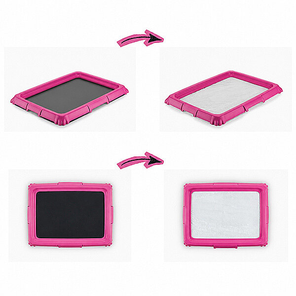 Köpek Tuvalet Eğitim Kabı (Pembe) - 1