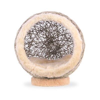 Markamama Küre Şeklinde Kedi Evi 45 CM Gri - 2