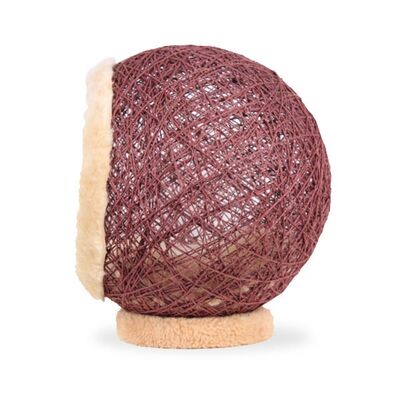 Markamama Küre Şeklinde Kedi Evi 45 CM Kahverengi - 4